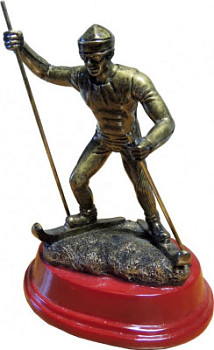Литая фигурка Лыжник (33)